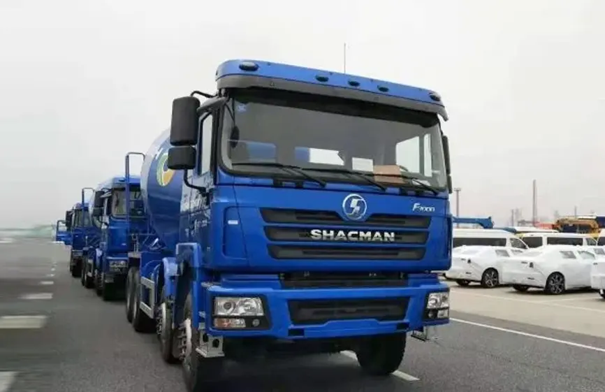 Shacman 8X4 F3000 Mixer Truck -3