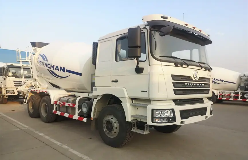 Shacman F3000 Concrete Mixer Truck -2