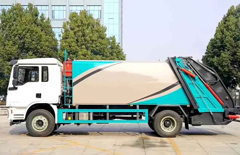 Shacman L3000 Garbage Truck-2