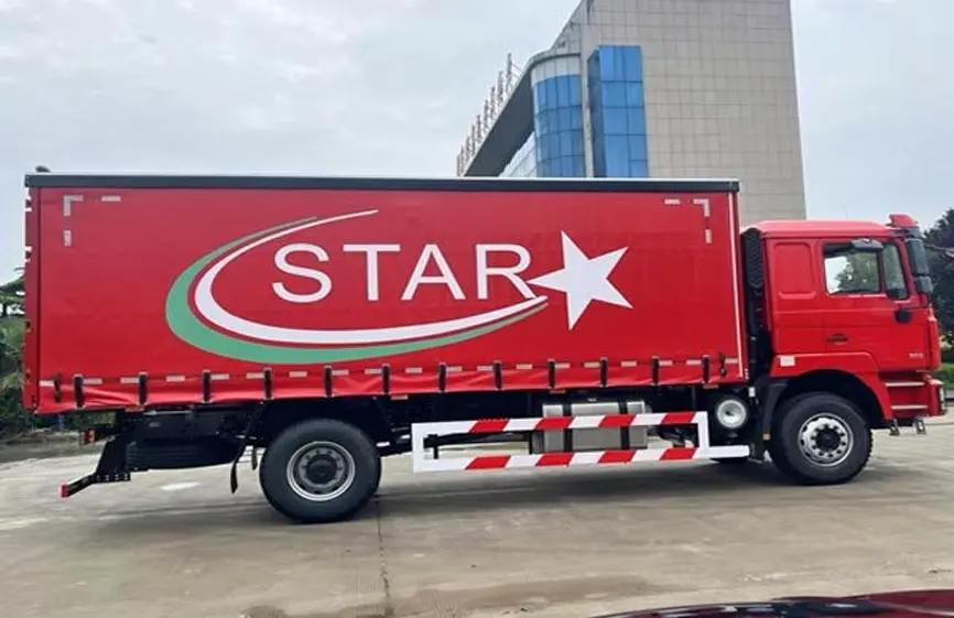 shacman light cargo truck-5
