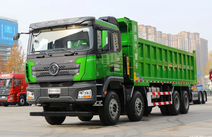 shacman x3000 8×4 dump truck-1