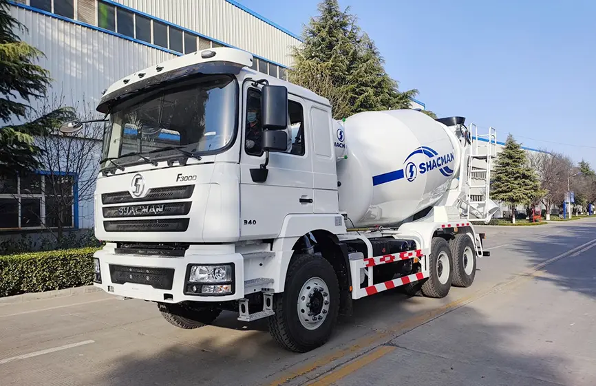 Shacman F3000 6×4 Concrete Mixer Truck 340hp-5