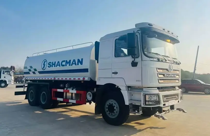 Shacman F3000 6×4 Water Tank Truk 380hp-3