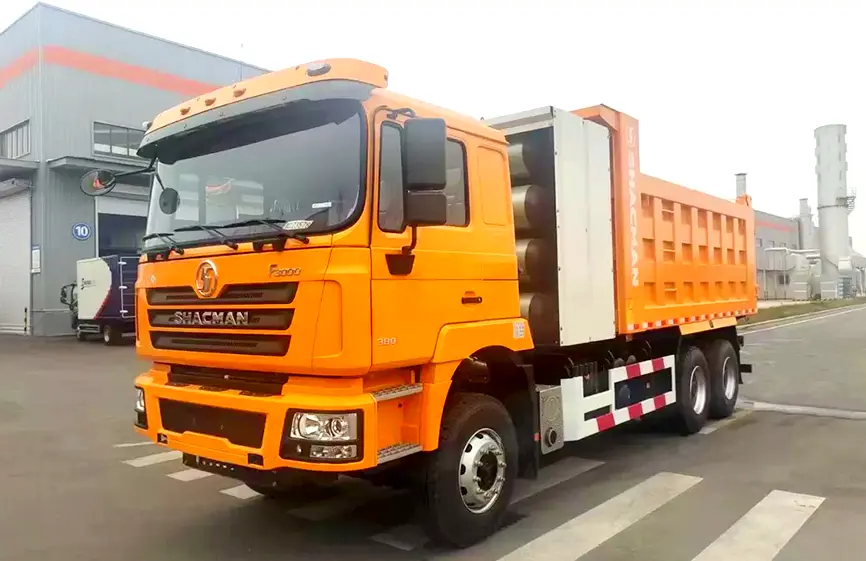 Shacman F3000 CNG 380hp 6×4 Dump Truck-1