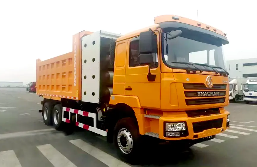 Shacman F3000 CNG 380hp 6×4 Dump Truck-4