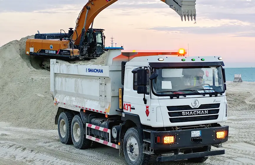 Shacman F3000 CNG 380hp 6×4 Dump Truck-5