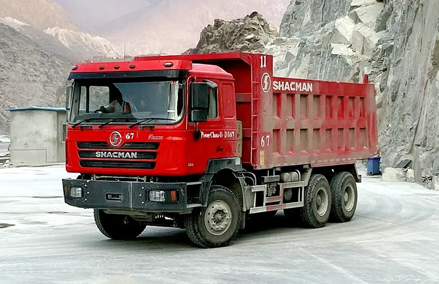 Shacman F3000 CNG 380hp 6×4 Dump Truck-6