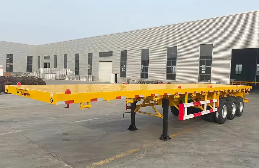 Shacman Flatbed Semi Trailer-1