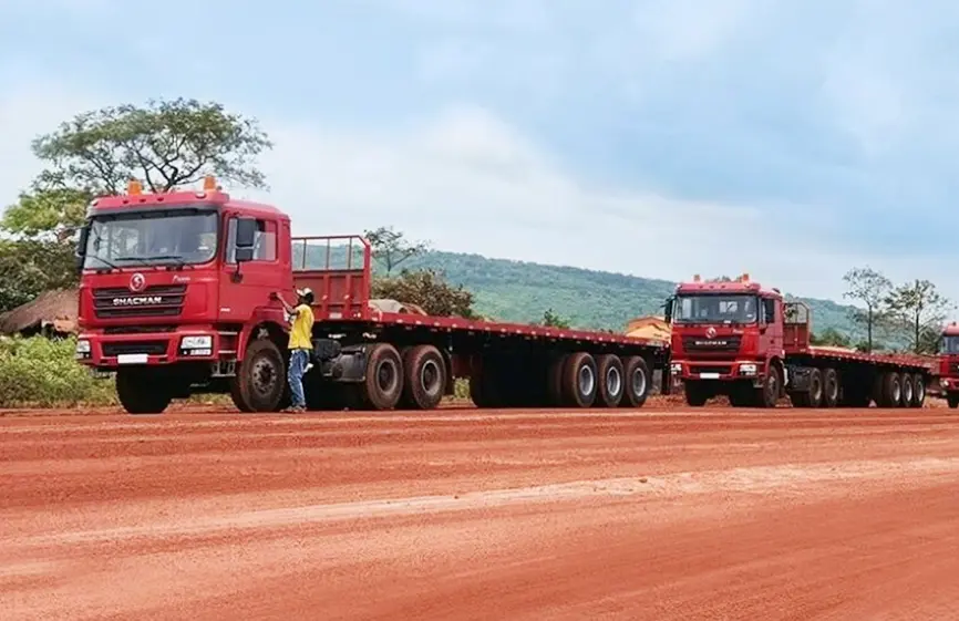 Shacman Flatbed Semi Trailer-4