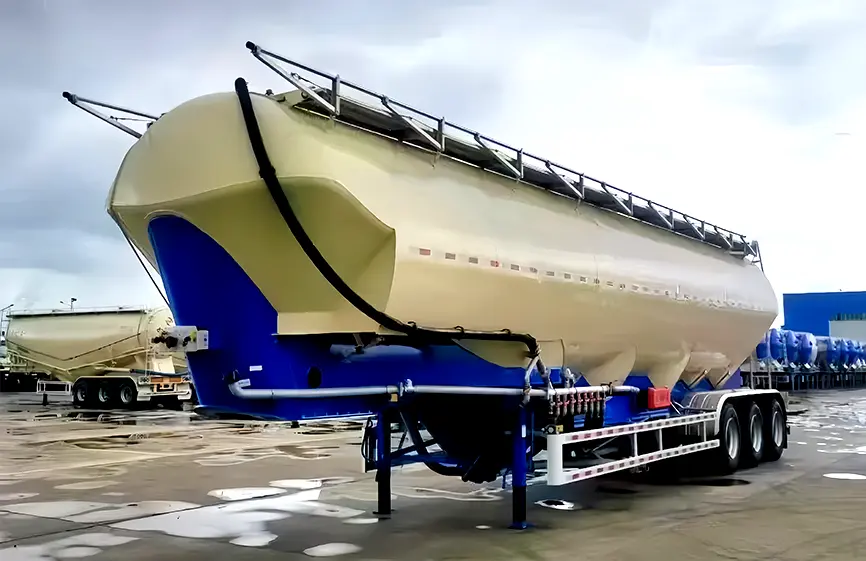 Shacman Flour Bulker Semi Trailer-1