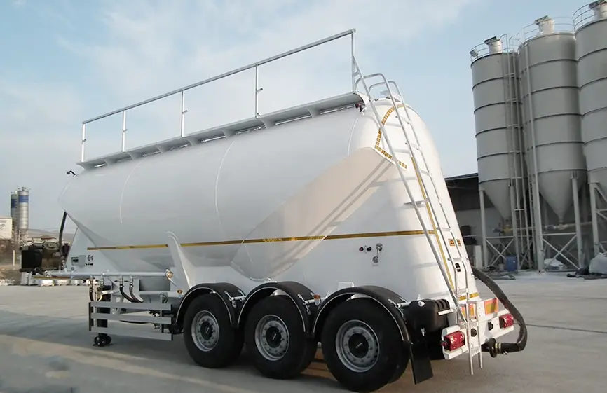 Shacman Flour Bulker Semi Trailer-4