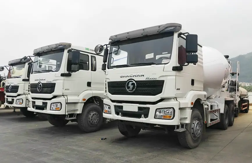 Shacman H3000 6X4 336hp Concrete Mixer Truck-3