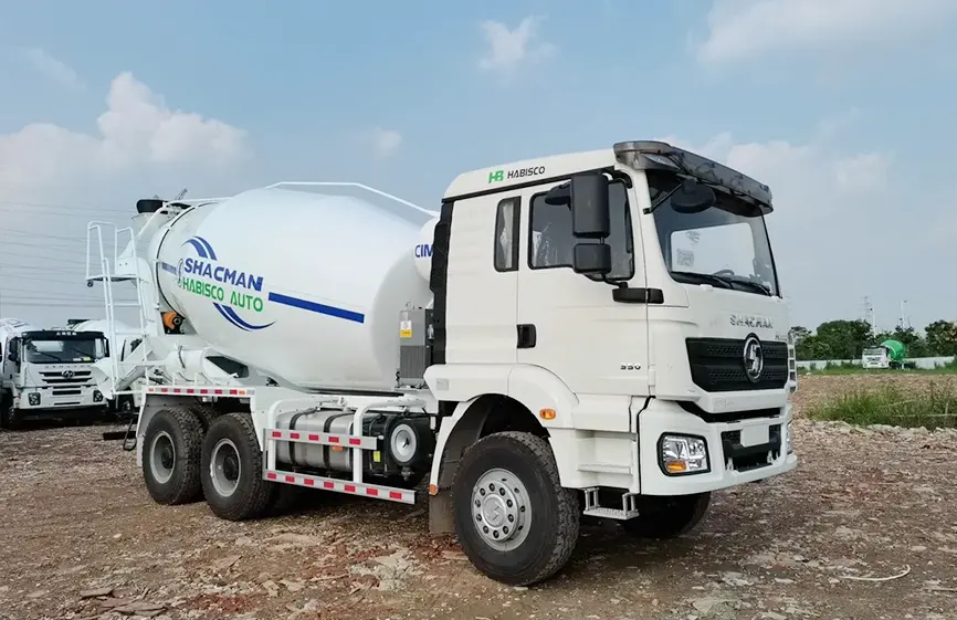 Shacman H3000 6X4 336hp Concrete Mixer Truck-4