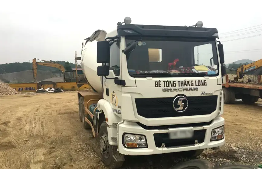 Shacman H3000 6X4 CNG Mixer Truck-5