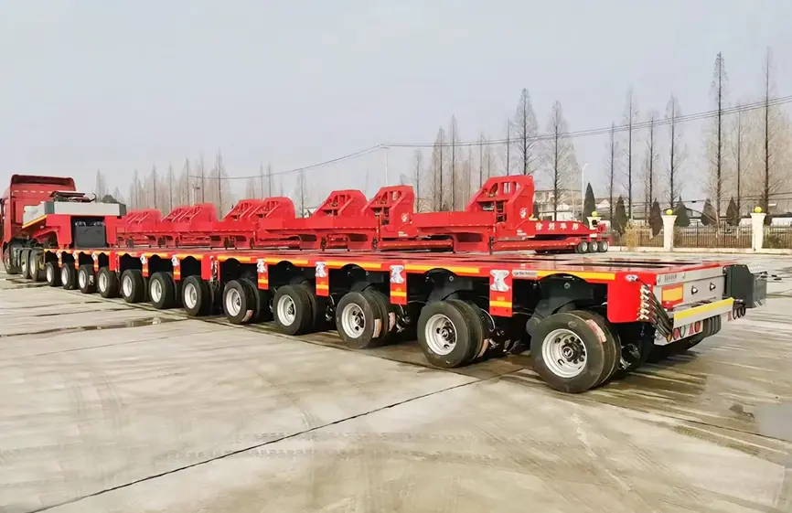 Shacman Hydraulic module combination trailer-2