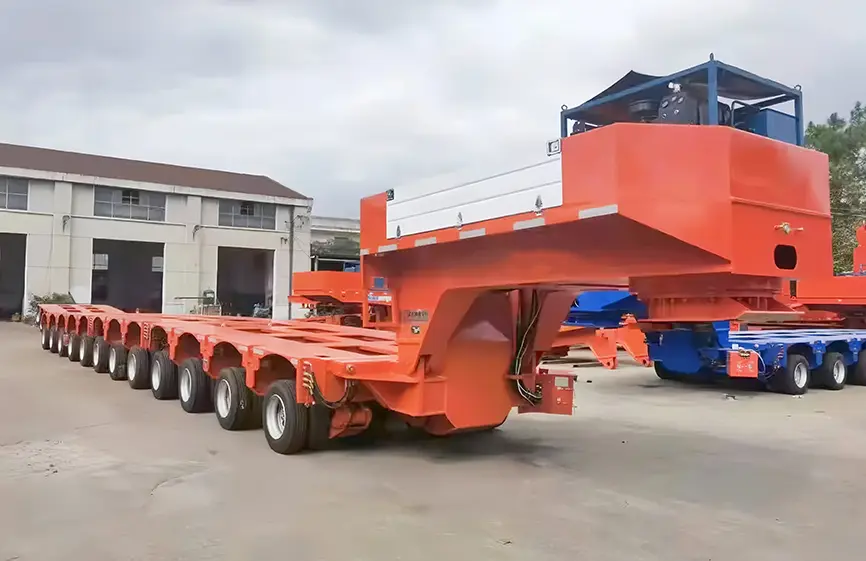 Shacman Hydraulic module combination trailer-3