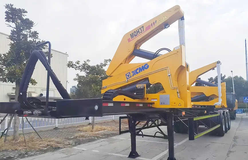Shacman Low loader Semi Trailers-1