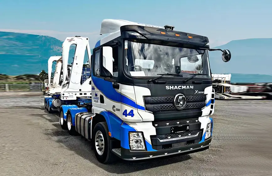 Shacman Low loader Semi Trailers-4
