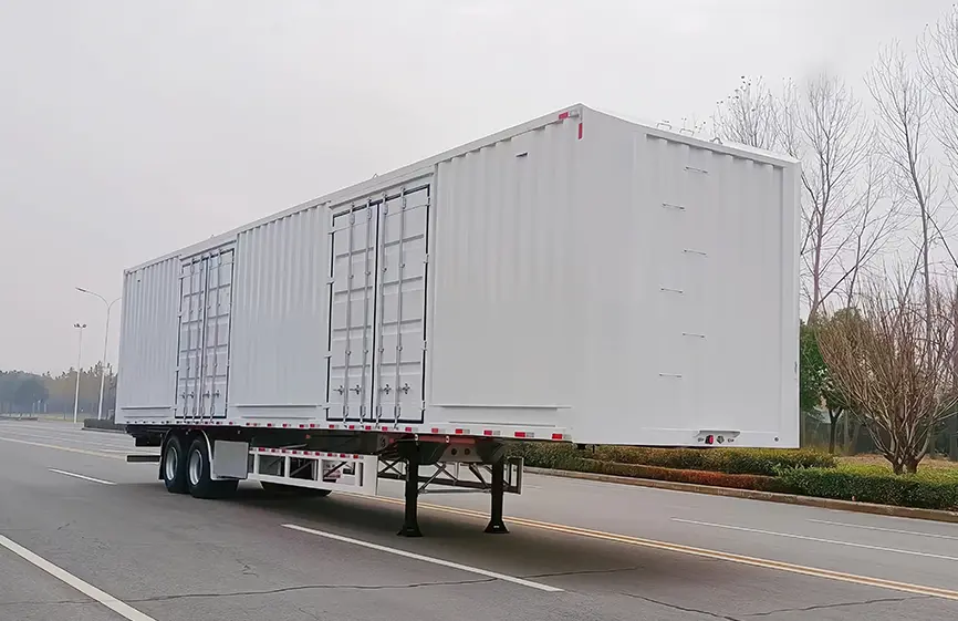 Shacman Van Semi Trailer-2