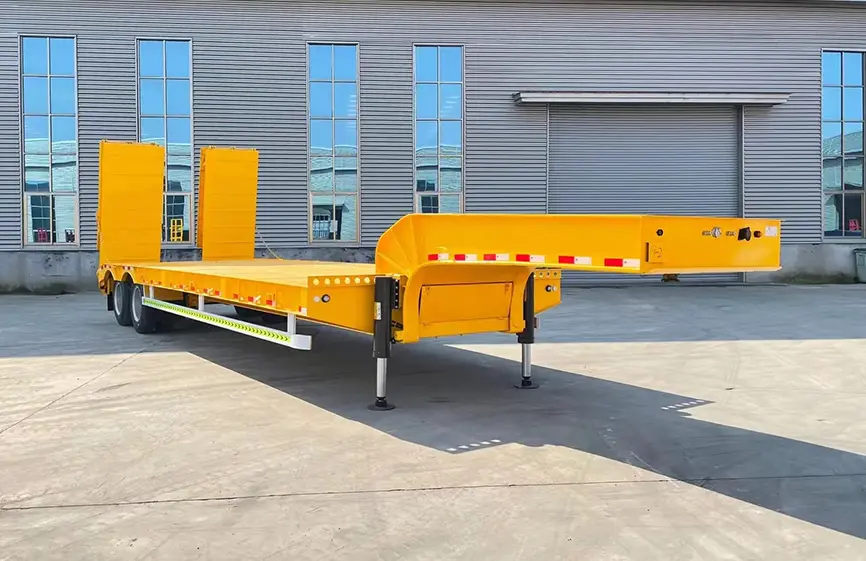 2 Axle Lowbed Semi-Trailer-1