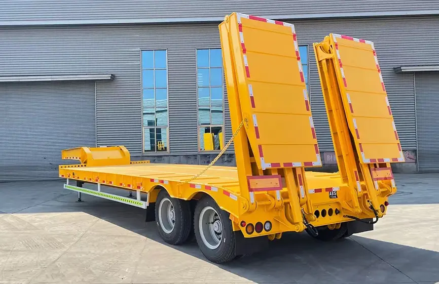 2 Axle Lowbed Semi-Trailer-3