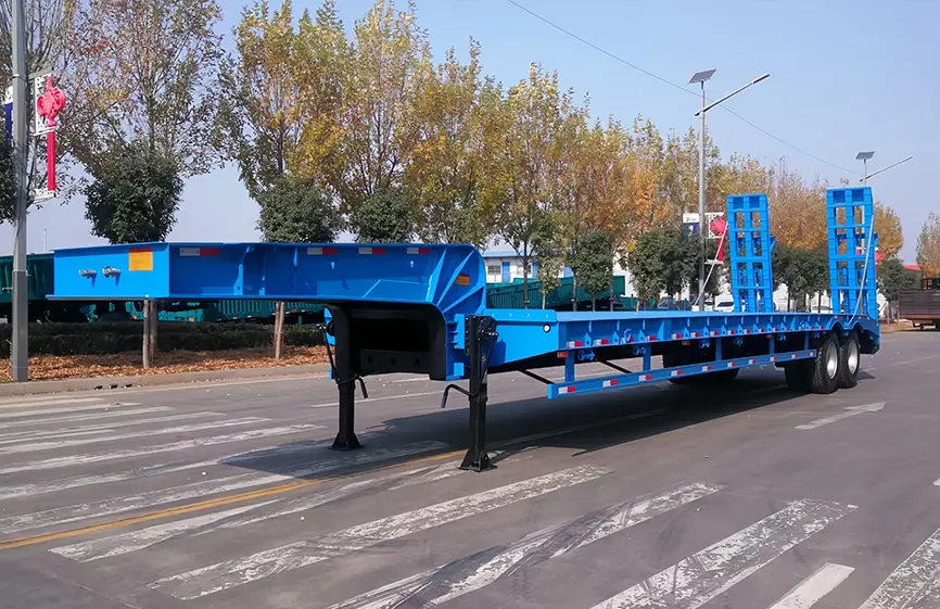 2 Axle Lowbed Semi-Trailer-4