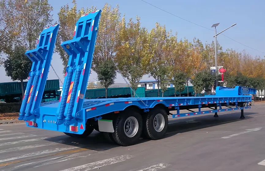 2 Axle Lowbed Semi-Trailer-5