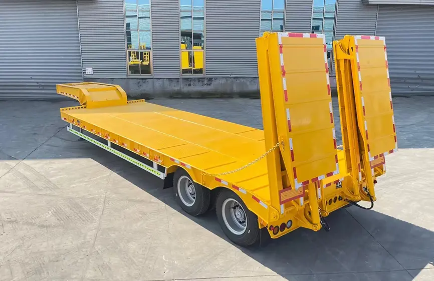2 Axle Lowbed Semi-Trailer