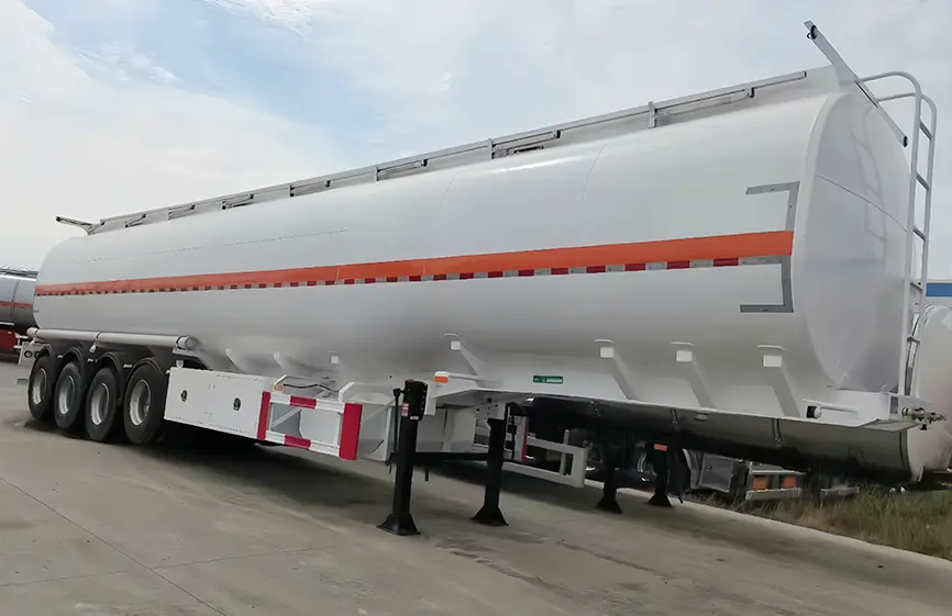 Shacman 4 Axle Oil Tanker Semi-Trailer-5