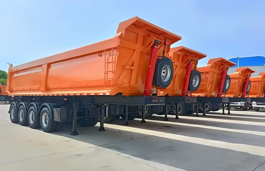 Shacman 4 Axle Tipper Semi-Trailer-4