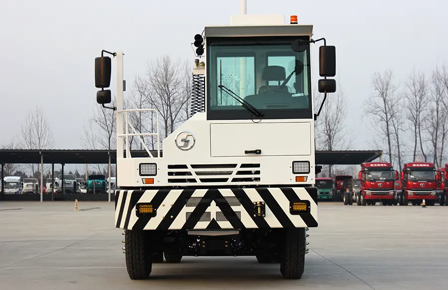 Shacman 4×2 Offset Dock Truck-3