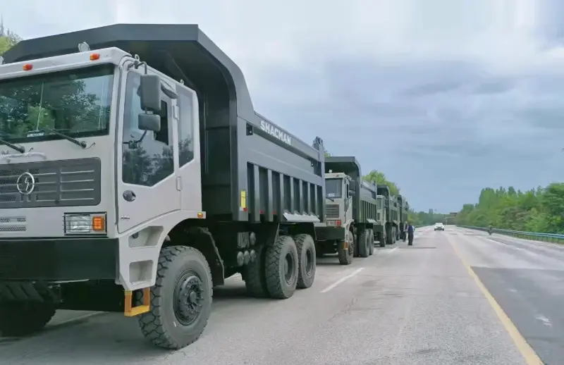 Shacman 6×4 90ton Mining Dump Truck-5