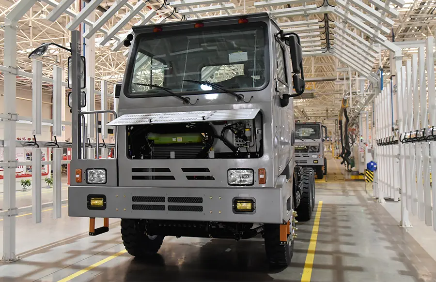 Shacman 6×4 90ton Mining Dump Truck-8