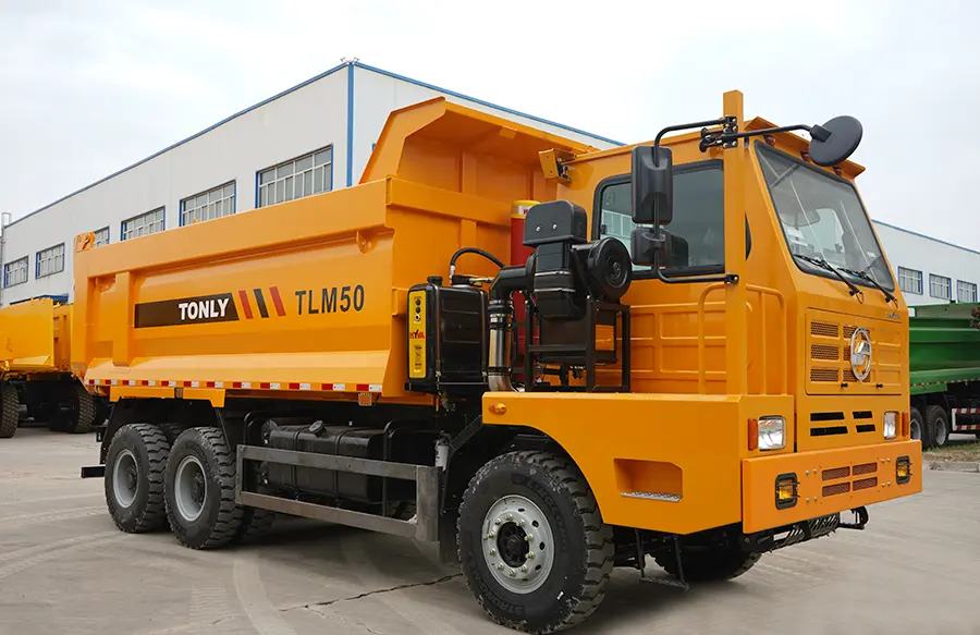 Shacman 6×4 Offset Tipper Truck-1