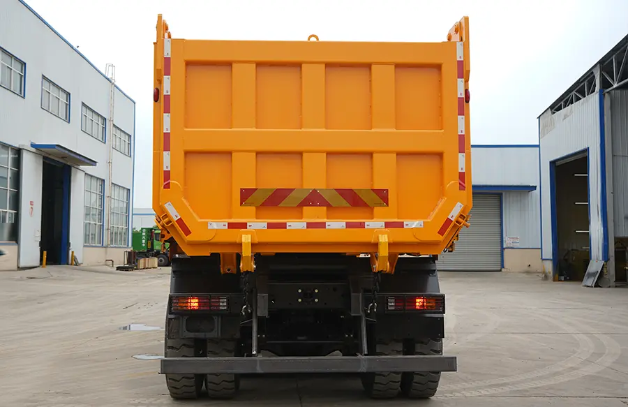 Shacman 6×4 Offset Tipper Truck-5