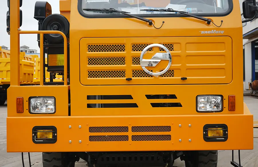 Shacman 6×4 Offset Tipper Truck-7