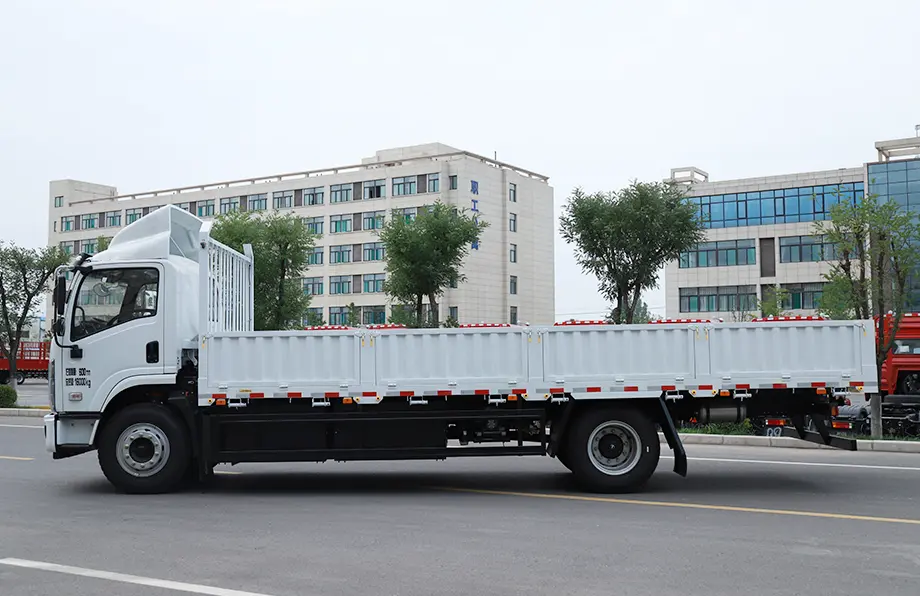 Shacman E9 4×2 Flatbed Cargo Truck-2