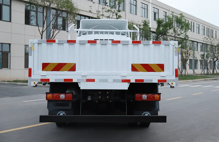 Shacman E9 4×2 Flatbed Cargo Truck-3