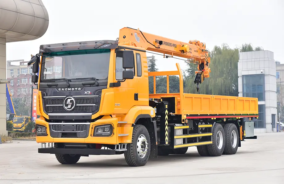 Shacman X3s 6×4 Truck-mounted Crane Truck-1