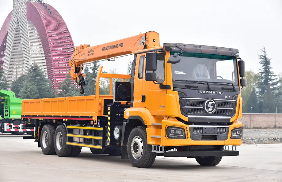 Shacman X3s 6×4 Truck-mounted Crane Truck-4