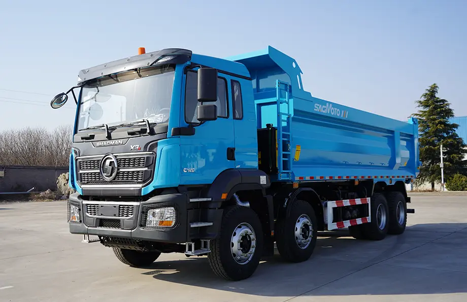 Shacman X3s 8×4 30ton U-shaped Dump Truck-1