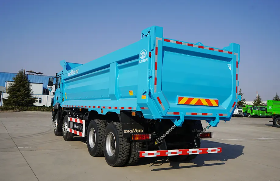 Shacman X3s 8×4 30ton U-shaped Dump Truck-5