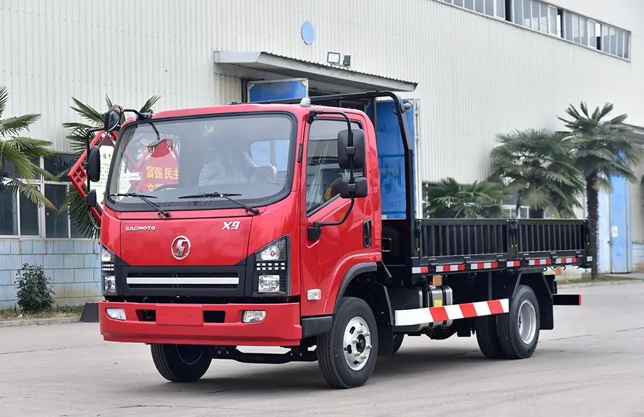 Shacman X9 4×2 Flatbed Truck-2