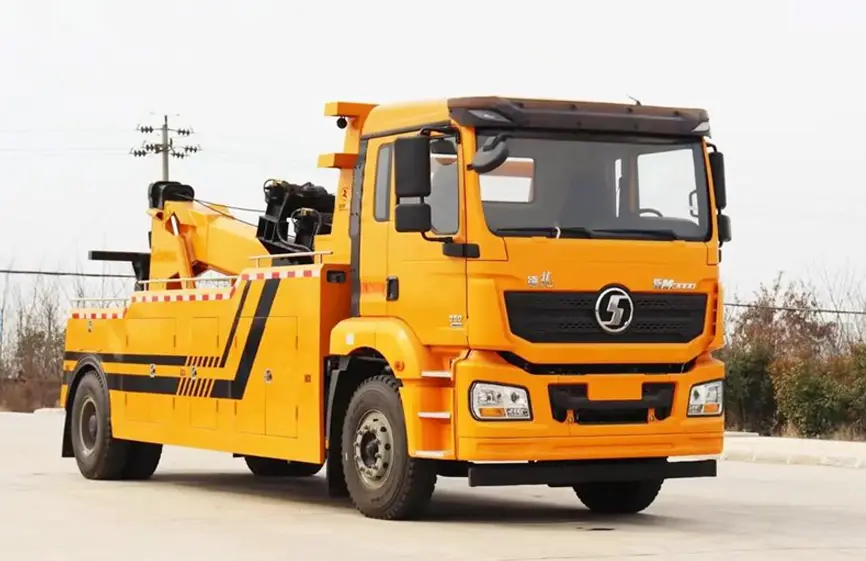 shacman wrecker truck (6)