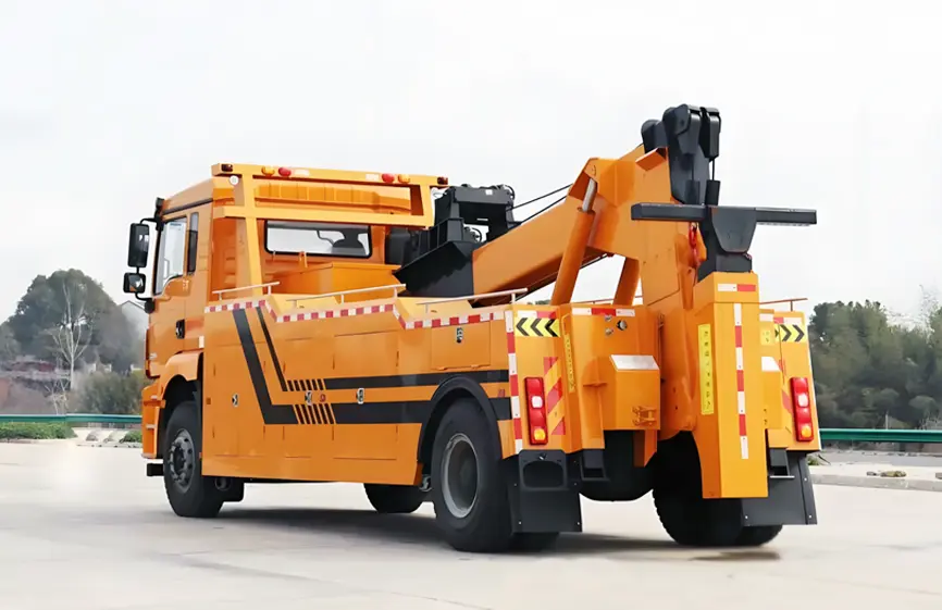 shacman wrecker truck (7)