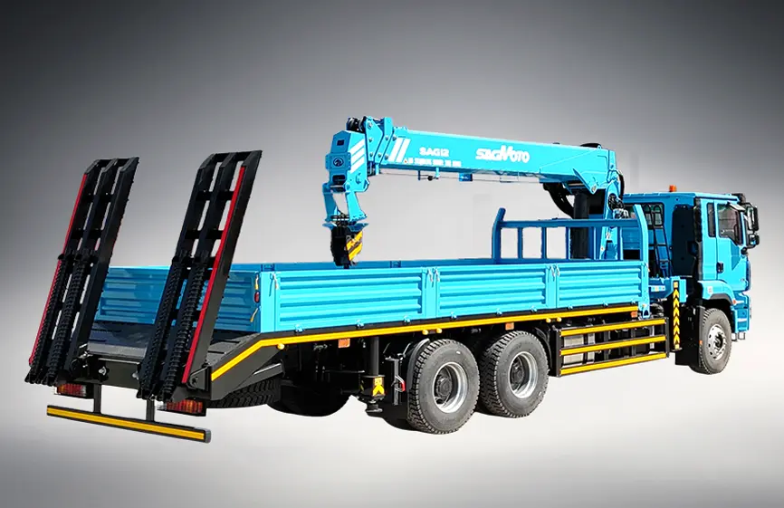 Shacman X3s Truck Mounted Crane-33
