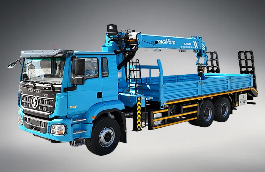 Shacman X3s Truck Mounted Crane (5)