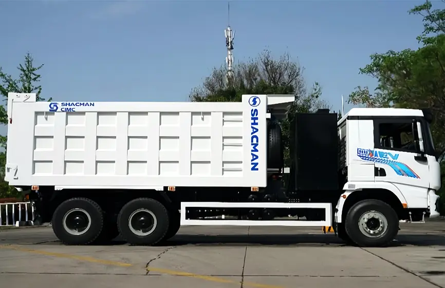 Shacman X5000e 6×4 Ev Dump Truck (4)
